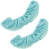 TOYANDONA 2 Pezzi Copriscarpe e Rivestimento in Morbido Tessuto Struttura Elastica in TPU Leggero per Pattini da Hockey e Pattinaggio Artistico per Allenamenti su Ghiaccio Quotidiani
