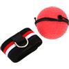 FRELEAN Palla per esercizi da boxe per adulti con fascia per la testa per l'allenamento della velocità riflessa