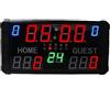 PQLXJJYUR Tabellone Segnapunti Elettronico da Parete Digitale con Timer 12/24S Facile da Leggere(Suit B Consoles)