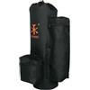 TUXING Pcp Serbatoio In Fibra di Carbonio, Paintball Air Tank & Cilindro Carrier Bag Pouch Zaino 3L/6.8L/9L, 6,8 l-nero, Large, mimetico