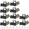 KUAWDON Misura per G01S G03C G02A Pastiglie Freno A Disco della Bici Misura per BR-M9000 M9020 M8000 M666 Freno Idraulico Misura per Shimano(Resin 10Pairs)