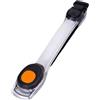 KACCDE Braccialetto riflettente per corsa notturna con LED lampeggiante, per sport all'aria aperta, per corridori e motociclisti, impermeabile, con LED