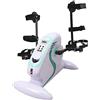 YldessmEU Mini macchina for riabilitazione a pedale elettrico sotto la scrivania, attrezzo ginnico for cyclette for riabilitazione gambe/braccia, esercizio a pedale for bici(B)