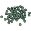 Generic Set di Fagioli Spaziali in Gel di Silice Morbido Fagioli con Tappo per Lenza da 8 Mm per la Pesca Notturna, 50 Pezzi di per Evitare Collisioni (Green)