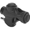 Picysa Gonfiatore per Immersioni Subacquee Mini Valvola a Forma di K Durevole a Bassa Pressione per Tubo Flessibile BCD da 3/4 Pollici Leggero