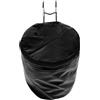 SHINEOFI Cestino per Bicicletta, Borsa per Bici Anteriore Profonda in Canvas, con Coperchio a Zip e Ganci Robusti, per Bici e Monopattino Elettrico, per Spesa e Giardinaggio