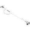 FESTFENDS Campanello Argento Acciaio da Canna per Pesca Inox Allarme