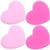 IMUSINICE Smorzatore Racchetta Tennis a Cuore in Silicone 4 Pezzi | Antivibranti per Corde, Assorbimento Urti, Adatti a Varie Racchette da Tennis