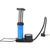 Pongnas Pompa a Pedale per Bici con Manometro 120 PSI - Gonfiatore per Pneumatici da Pavimento per Biciclette con Valvola, Motociclette e Auto - Pompa a Pedale Portatile con Cilindro in Acciaio