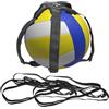 GOOHOCHY Attrezzatura Allenamento Pallavolo Trainer per Battuta | Nylon Nero, Uso Casa e Giardino, per Atlete e Giocatori Avanzati, Pratica Colpo e Servizio