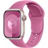 DONEGANI C1 per Cinturino Apple Watch 40mm 44 mm 46mm 42mm 45mm 41mm 38mm 49mm Se Ultra 2 Serie 10 9 8 7 6 5 4 3 Band Bracciale Sport Silicone, Signore rosa