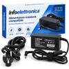 INFOELETTRONICA LO STORE DELLA CONVENIEN Alimentatore compatibile con Acer Swift 1 SF113-31, SF114-31 e Swift 3 SF314-51, 45 W, 19 V 2,37 A, Caricabatteria Notebook con Cavo