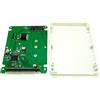 Newzoll Adattatore convertitore M.2 NGFF SATA SSD a 2.5 IDE 44pin con custodia per accessori per computer
