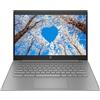 HP Chromebook di punta 14 HD Student Laptop, processore Intel Pentium Quad-Core N4120, 4GB RAM, 64GB eMMC, Wi-Fi 5, Webcam, Bluetooth, Zoom Meeting, Chrome OS, con accessorio GM