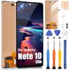 ARSSLY Schermo LCD per Samsung Galaxy Note 10 Lite N770F SM-N770F SM-N770F/DS LCD Display Display Display Touch Screen Digitizer Assembly con Riparazione Kit (Incell, Nero)