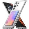 Ringke Fusion Card per Cover Galaxy S22 Ultra - Clear