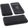 foto-kontor Custodia Compatibile con cellulari Blackview BV5500 Plus Cover in Gomma TPU di Colore Nero