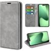 Fertuo Cover a Libro con Porta Carte per Redmi Note 15 Pro 5G, Grigio