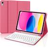 IVEOPPE Tastiera per iPad A16 11 Generazione 11 2025/10 Generazione 2022 10.9
