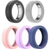 CHULN 5 Pezzi Custodie Protettive Compatibili con Oura Ring 5,Custodia in Silicone Compatibile con Oura Ring 5 L'anello Intelligente, Previene Graffi e Abrasioni