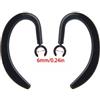 CAZSTYK 6mm B1uet00th-compatibili auricolari in gomma rotanti ganci auricolari clip