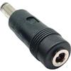 JTQYFI Nero 4,0 x 1,7 mm Femmina a Rundem 5 5 x 2 1 mm Connettore maschio adattatore computer portatile convertitore di ricarica testa di conversione
