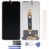 Generic Schermo LCD di visualizzazione per TCL 40 NxtPaper 4G T612B Schermo Touch inVetro assemblato di Ricambio + Strumenti (Nero)