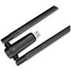 Cpolebev Adattatore USB WiFi 6 1800Mbps Scheda di Rete Wireless Wi-Fi 5G/2,4GHz Antenna Ad Alto Guadagno