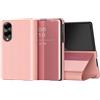 Nshkeji Cover per Samsung Galaxy Z Fold 8 Custodia Flip a Libro Specchio | con Funzione Kickstand Clear View Originale 360 Antiurto Antigraffio Protettiva Custodia per Samsung Z Fold 8 5G Cover Case