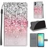 SIENIANLINE Cover per Samsung Galaxy A06 / A07 PU Pelle Custodia Flip Rosa