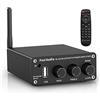Fosi Audio BL20A 200 watt Amplificatore Audio Bluetooth 5.0 Home Audio Stereo Amplificatore Mini Hi-Fi Classe D Amp integrato U-Disk AUX con telecomando per altoparlanti domestici