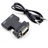 Ziyan Adattatore HDMI a VGA HDTV 1080P Convertitore Audio Video Cavo per PC Laptop Monitor