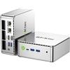 GMKtec G5 Mini PC N97 (battuto N150/N100/N95), Mini Computer, 12° gen Intel Alder Lake N97 (fino a 3,60GHz) 12GB DDR5 256GB Hard Drive/TF Card/USB3.2/HDMI*2 per affari, scuola, ufficio, pc mini fisso