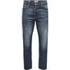 ONLY & SONS Onsyoke Tapered Db 6911 Azg DNM Noos, Blu Jeans Scuro, 31W x 34L Uomo