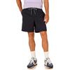 Amazon Essentials Pantaloncini in Cotone Vestibilità Comoda da 20cm con Vita Elasticizzata e Coulisse Uomo, Nero, XXL