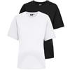 ONLY MATERNITY Olmonly S/S Top Jrs Noos - Confezione da 2 Pezzi, Nero, XL