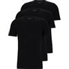 BOSS Hugo Shirt SS RN 3P BM 10111875 02, T-Shirt Uomo, Bianco (White 100), Medium (Tallia Produttore: M)