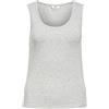 Object Objjamie S/L SLI Canottiera Noos, Chiaro Grigio Melange, XL