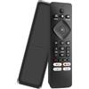 Xiaodib Telecomando di ricambio per telecomando Philips TV, compatibile con Allen Philips Smart TV Series: 4K OLED LED Ultra HD