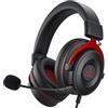 EKSA Cuffie Gaming, Cuffie da Gaming Filo Stereo con Microfono, Jack da 3,5 mm, Driver Dinamici da 50 mm Cuscinetti Isolanti, Controlli in Linea, per PC PS4 PS5 Nintendo Switch Xbox One Laptop Tablet
