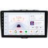 hizpo Radio auto Android 13 con schermo touch da 9 pollici a 8 core per Alfa Romeo Giulietta 2015-2018 WiFi wireless Android Auto e Wireless Carplay Bluetooth WiFi 4G GPS RDS AM/FM (per 2015-2018)