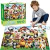 BenBen Puzzle Bambini 3 anni, Puzzle Grandi da Pavimento, 48 Pezzi, 90x60cm