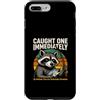 Raccoon Fishing Humor Funny Angler Custodia per iPhone 7 Plus/8 Plus Catturato un meme di pesca al procione immediatamente