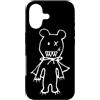 Cute Scary Bear Monster Halloween Appare Custodia per iPhone 17 Simpatico mostro orso spaventoso con mantello Halloween