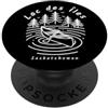 YO MINUS Lac des Îles a Saskatchewan PopSockets PopGrip Adesivo