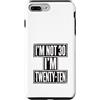 Im Not Thirty Im Twenty Ten Funny 30th B Custodia per iPhone 7 Plus/8 Plus Io non sono 30 Im 20 Dieci Compleanno