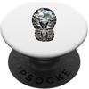 Outdoor Trail Hiker Designs Impronta di scarponi da escursionista appassionati di trekking in montagna PopSockets PopGrip Adesivo