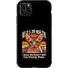 Sphynx Cat Hello I Live Here Too Humor Custodia per iPhone 11 Pro Max Ciao, vivo anche qui, so che non abbiamo incontrato gatto