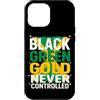 Jamaica Independence 1962 Proud Jamaican Custodia per iPhone 12 Pro Max Nero Verde Oro Mai Controllato 6 Agosto Giamaicano