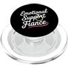 Emotional Support Fiance Do Not Pet Gift Fidanzato di supporto emotivo PopSockets PopGrip per MagSafe